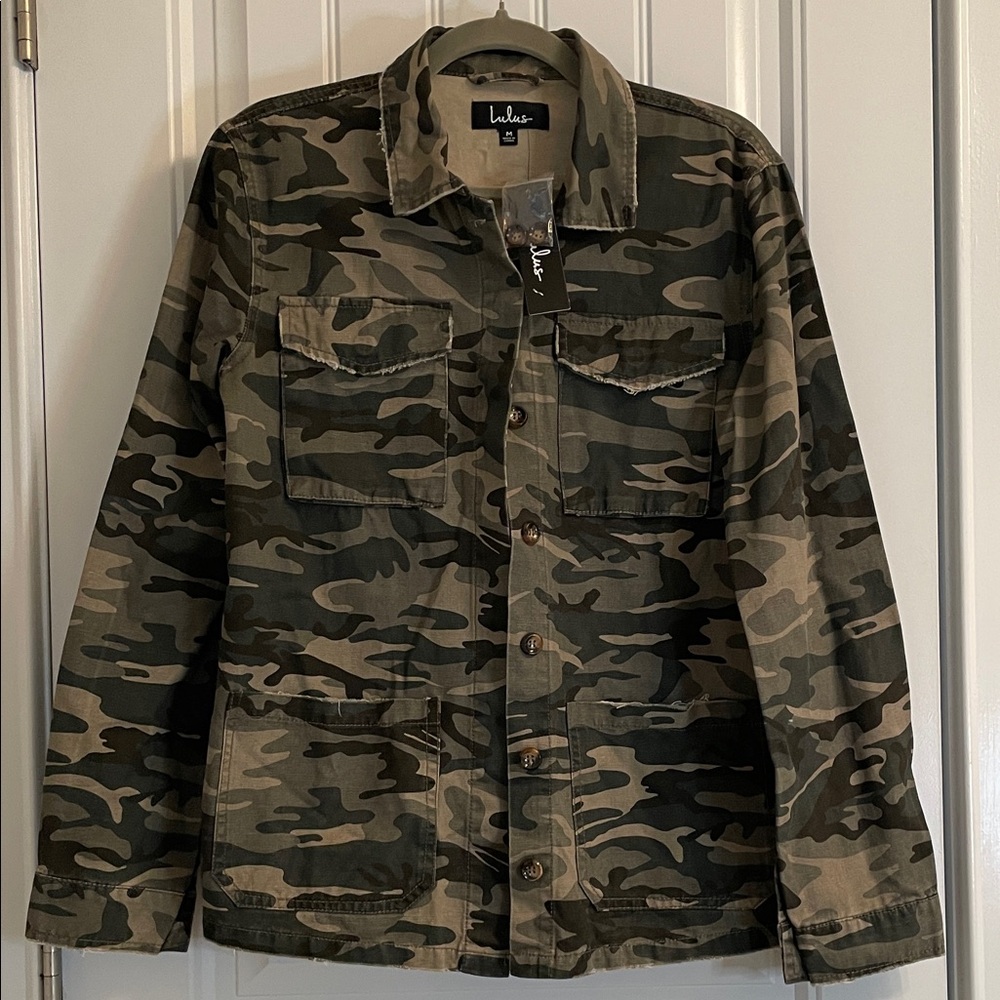 Lulu's Camouflage Utility Jacket